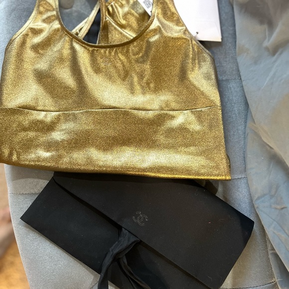 Chanel cruise swimsuit gold metallic - Picture 5 of 16